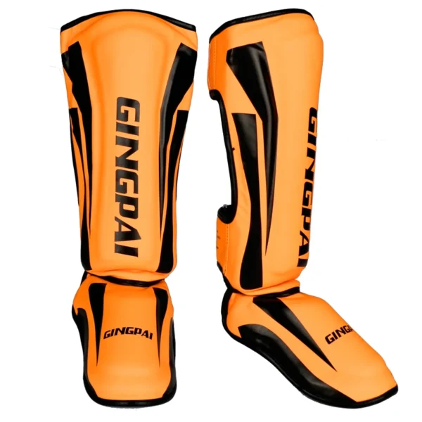 Youth/Adult Kids MMA Boxing Shin Guards Instep Kickboxing Ankle Support Equipment Karate Protectors Sanda Muay Thai Leggings DEO - Image 3