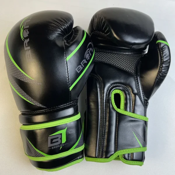 1 Pair Adult Kids Fighting Sandbag Training Boxing Gloves Punching Sparring PU Adjustable Exercise Fitness Mitts Hitting Glove - Image 2