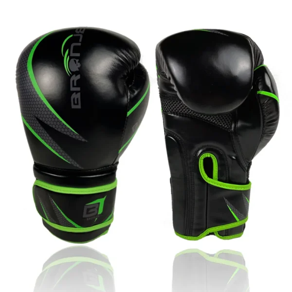 1 Pair Adult Kids Fighting Sandbag Training Boxing Gloves Punching Sparring PU Adjustable Exercise Fitness Mitts Hitting Glove